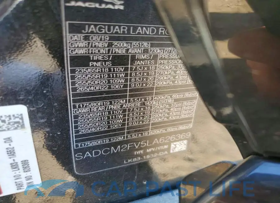 SADCM2FV5LA626369# 13