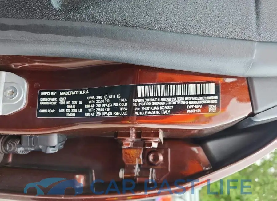 ZN661XUA6HX256597# 12