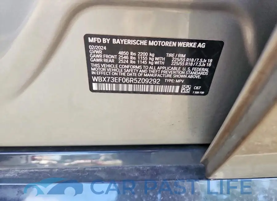 WBX73EF06R5Z09292# 13
