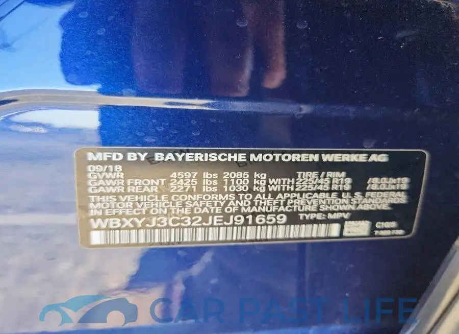 WBXYJ3C32JEJ91659# 12