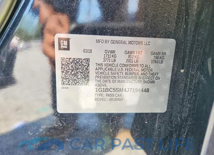 1G1BC5SM4J7194448# 12