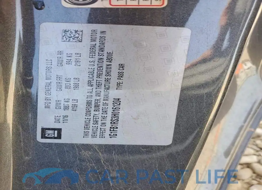 1G1FB1RS3H0161204# 12