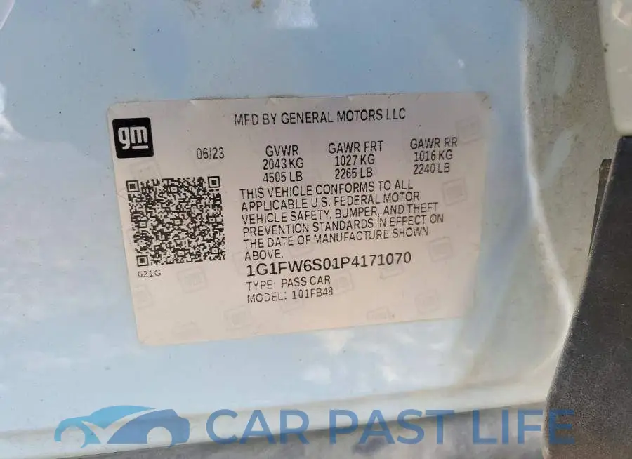 1G1FW6S01P4171070# 12
