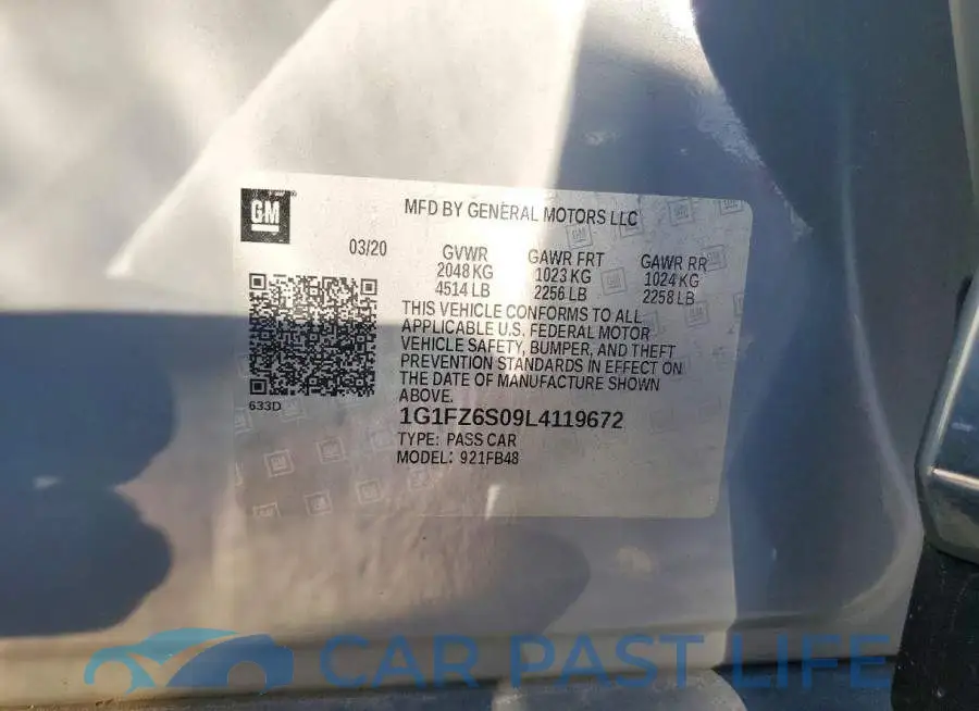 1G1FZ6S09L4119672# 13