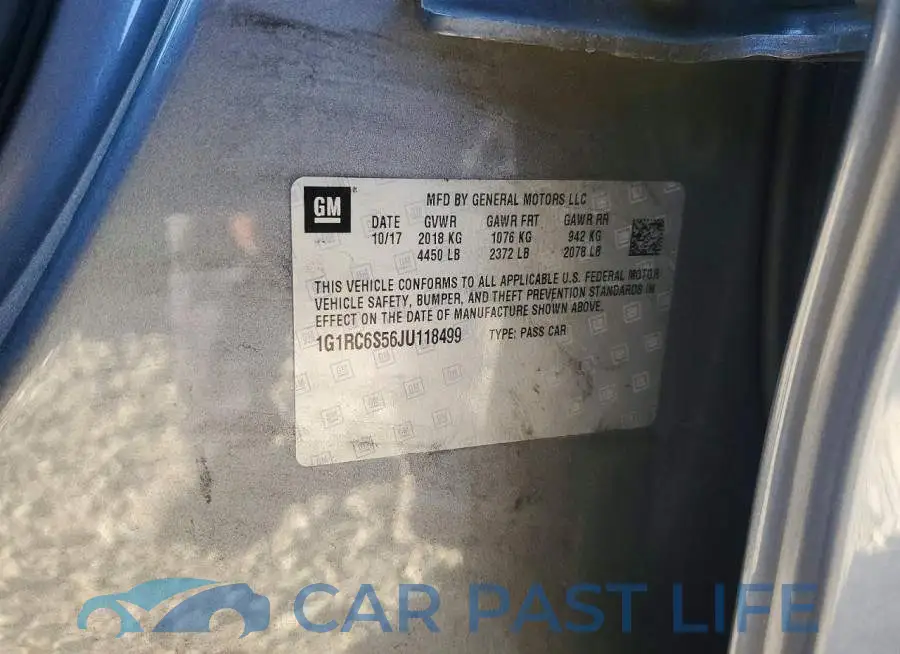 1G1RC6S56JU118499# 13
