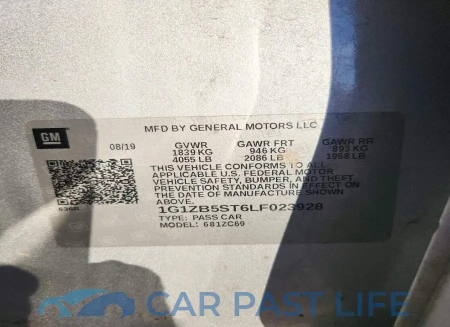 1G1ZB5ST6LF023928# 12