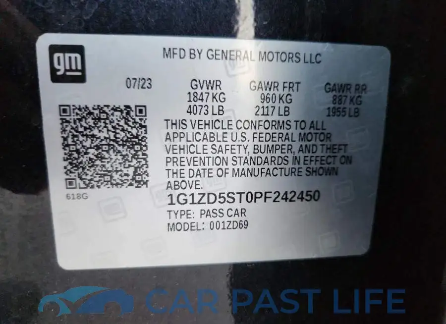 1G1ZD5ST0PF242450# 12