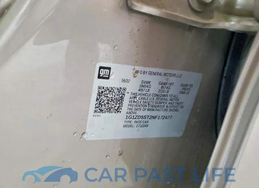 1G1ZD5ST2NF172477# 13