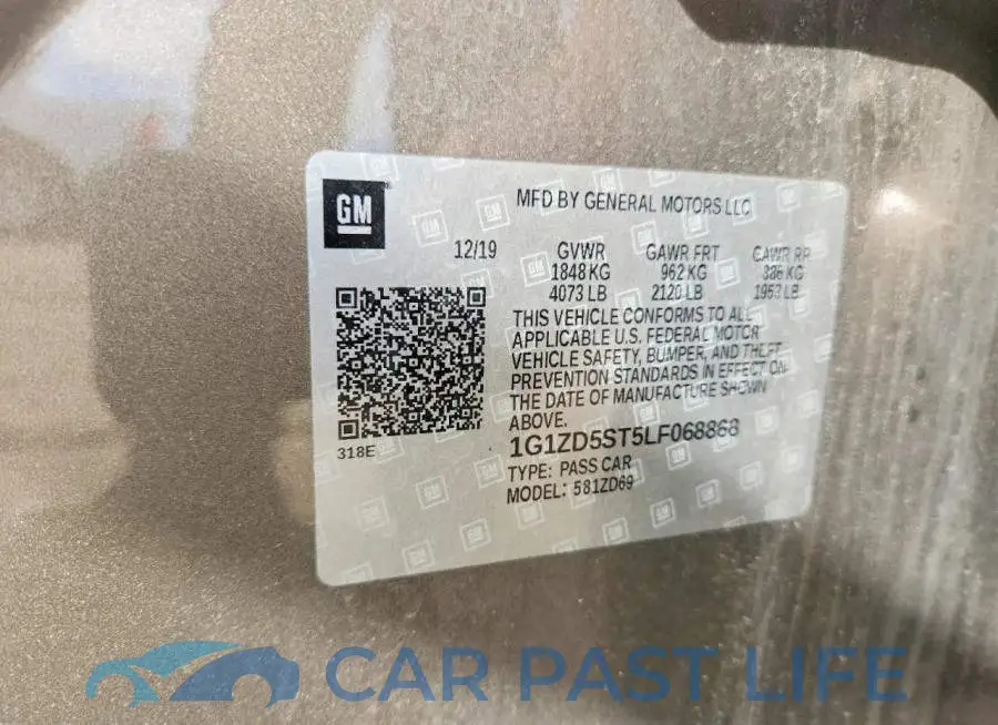 1G1ZD5ST5LF068868# 12
