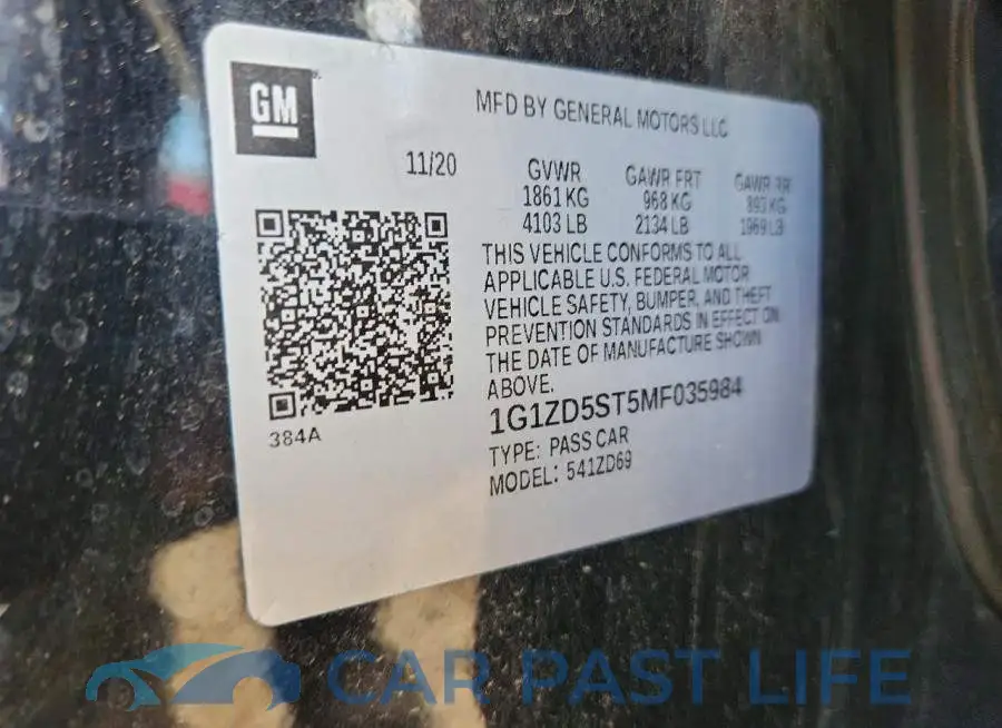 1G1ZD5ST5MF035984# 12