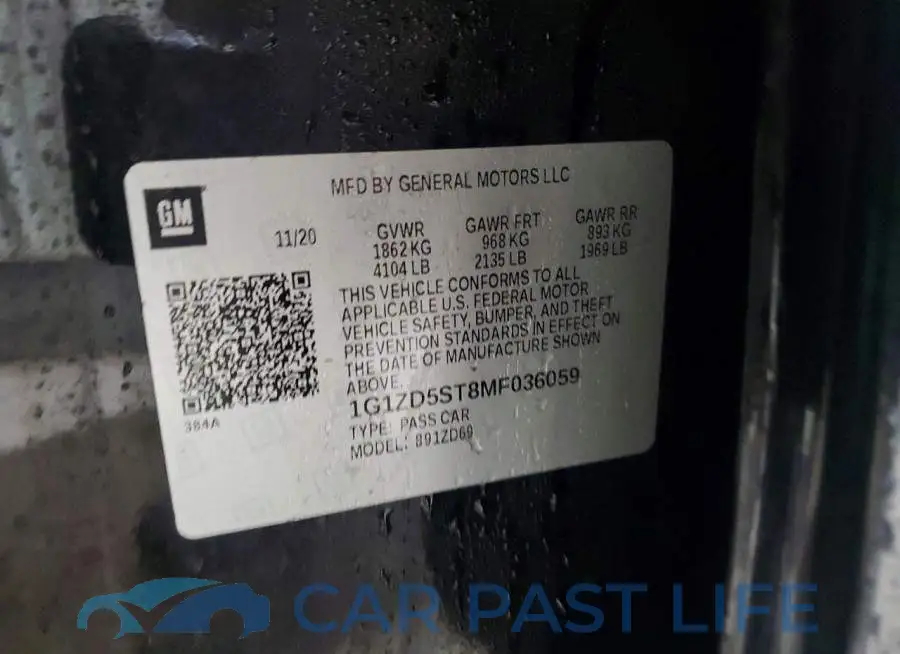 1G1ZD5ST8MF036059# 12