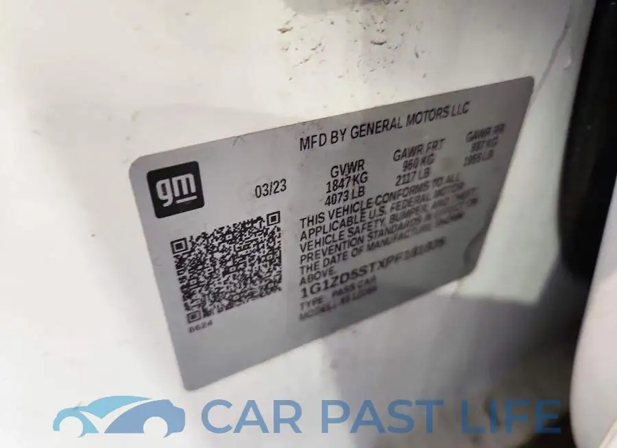 1G1ZD5STXPF181835# 12