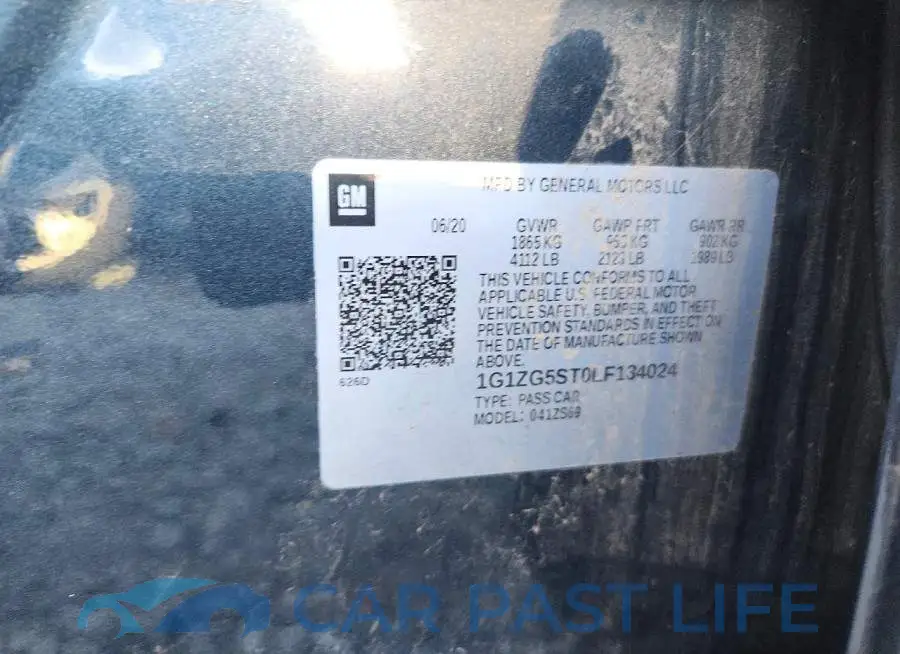 1G1ZG5ST0LF134024# 12