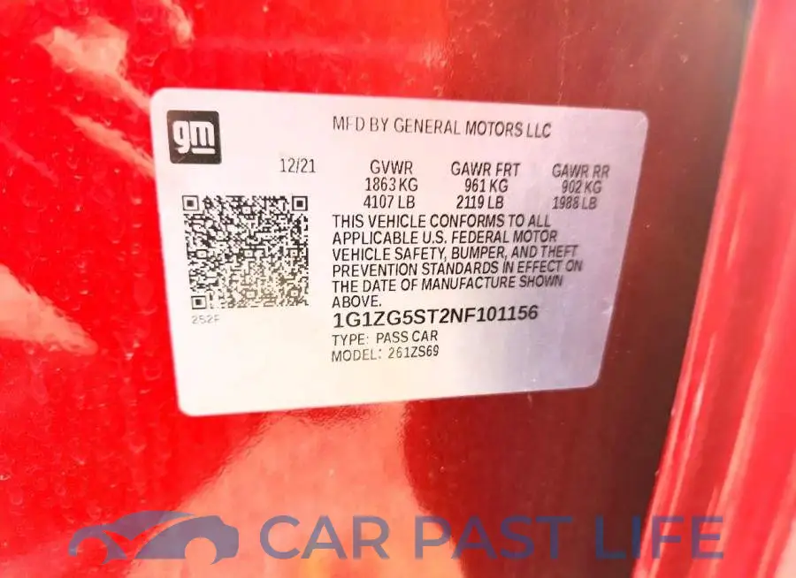 1G1ZG5ST2NF101156# 12