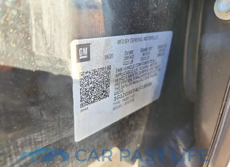 1G1ZG5ST4LF130185# 12