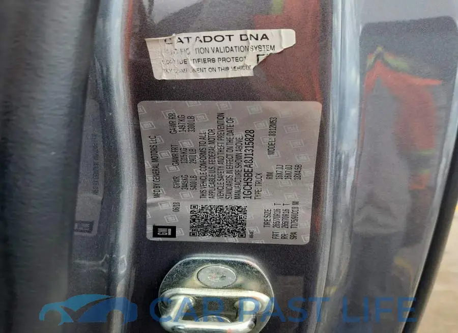 1GCHSBEA8J1315828# 12