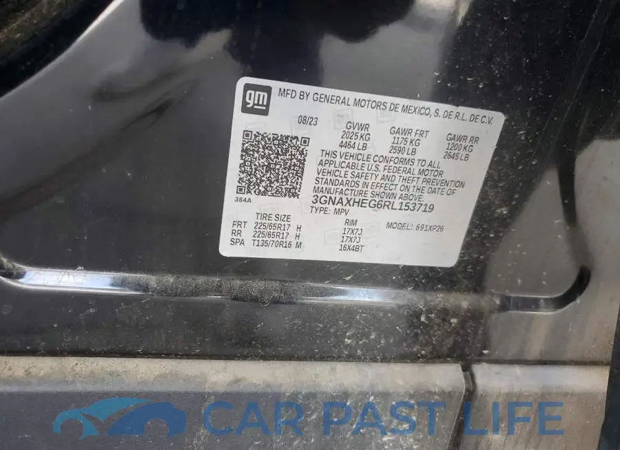 3GNAXHEG6RL153719# 12