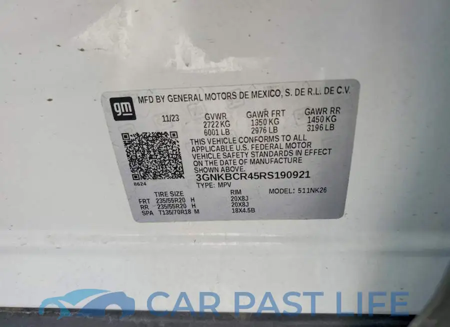 3GNKBCR45RS190921# 12