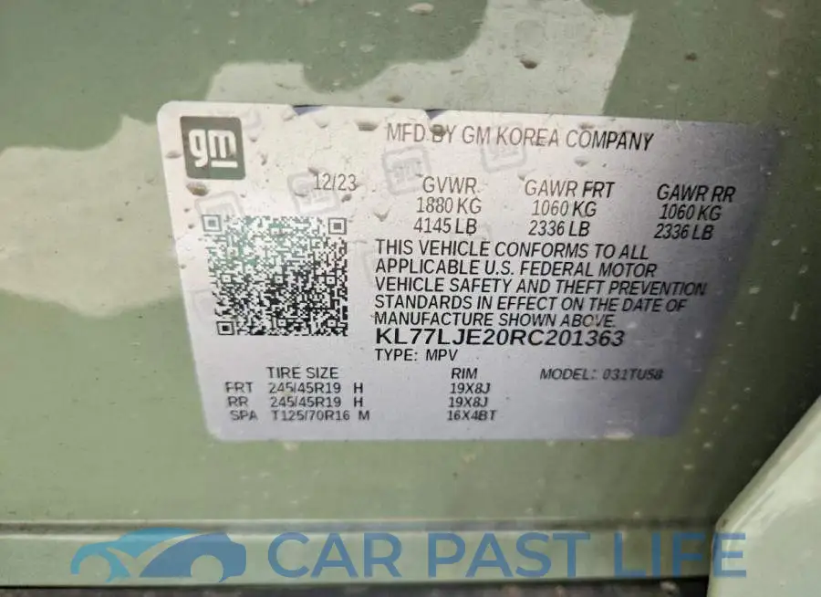 KL77LJE20RC201363# 12