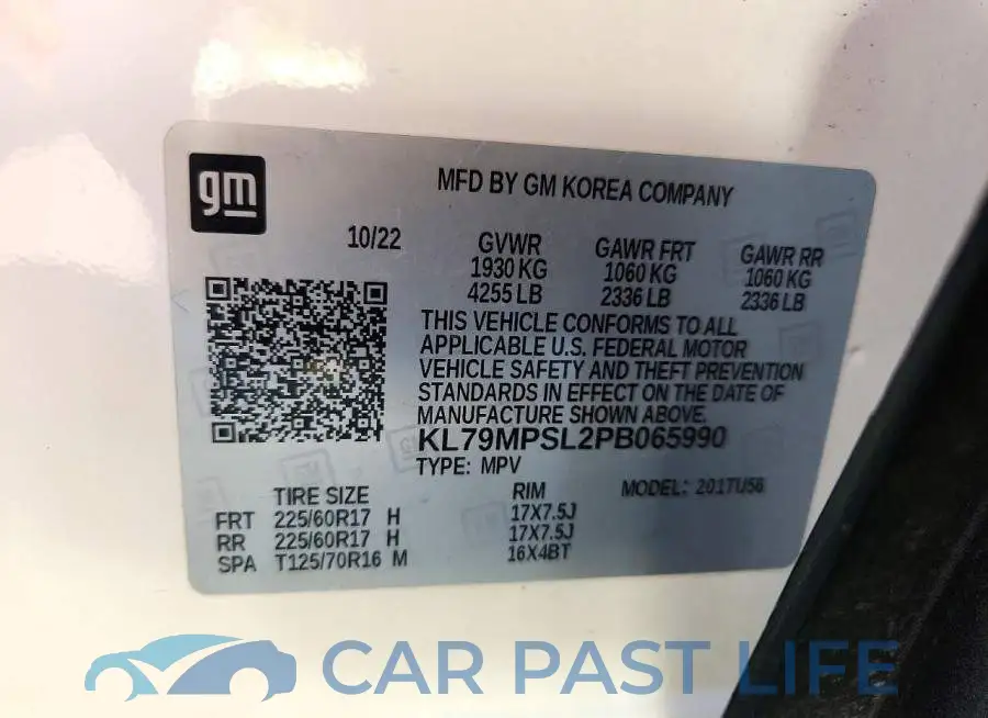 KL79MPSL2PB065990# 14