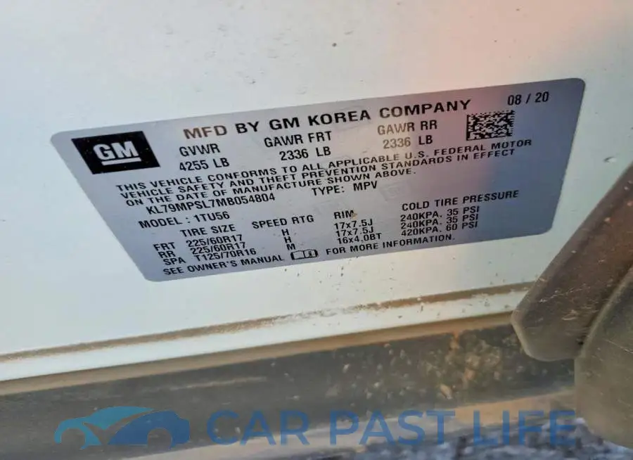 KL79MPSL7MB054804# 14