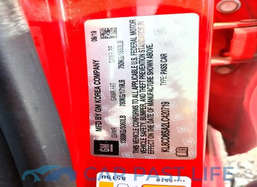 KL8CD6SA2LC420719# 13