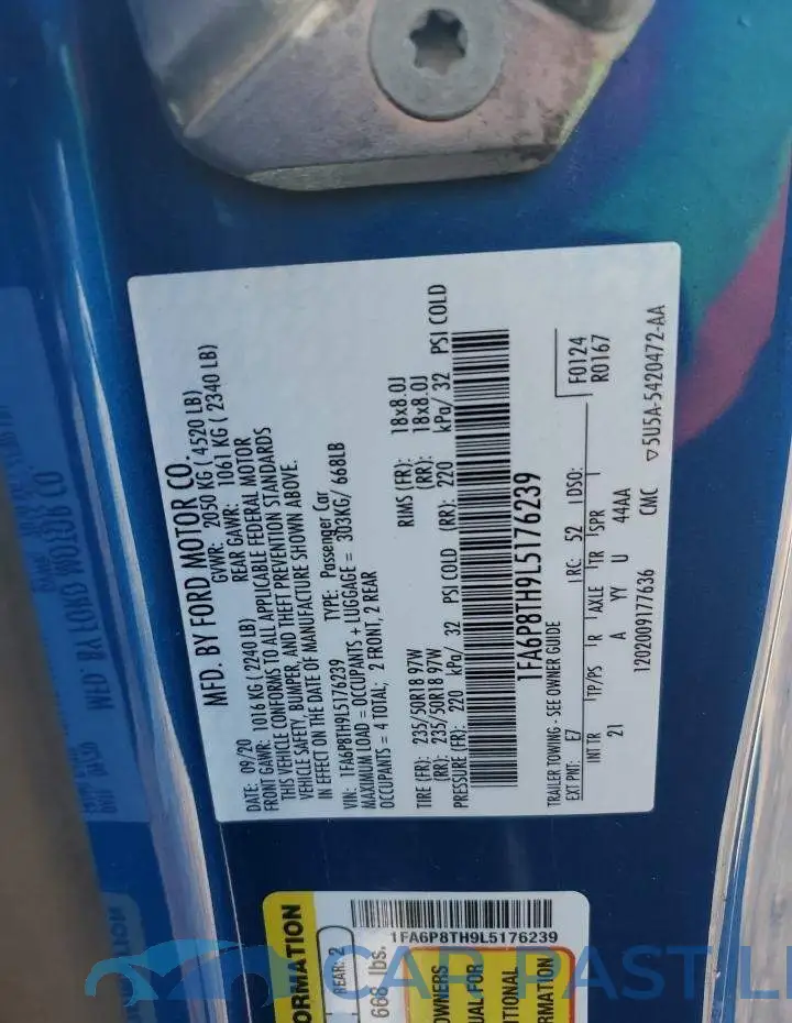 1FA6P8TH9L5176239# 13