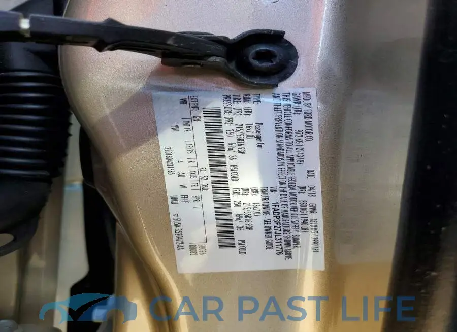1FADP3F27JL311776# 13