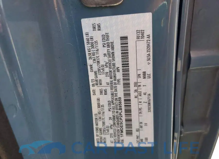 1FMDE5CP2PLB95659# 13