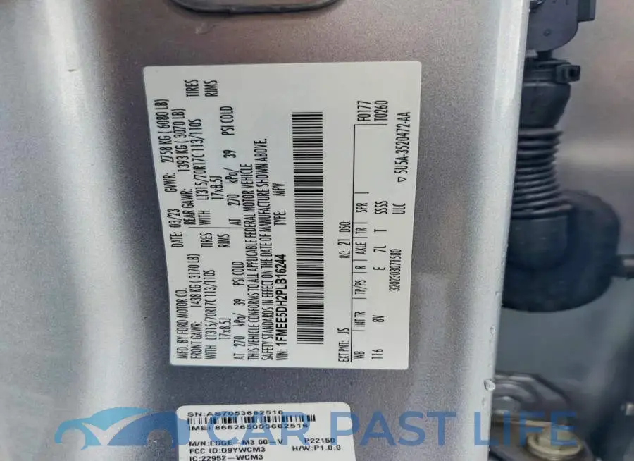 1FMEE5DH2PLB16244# 12