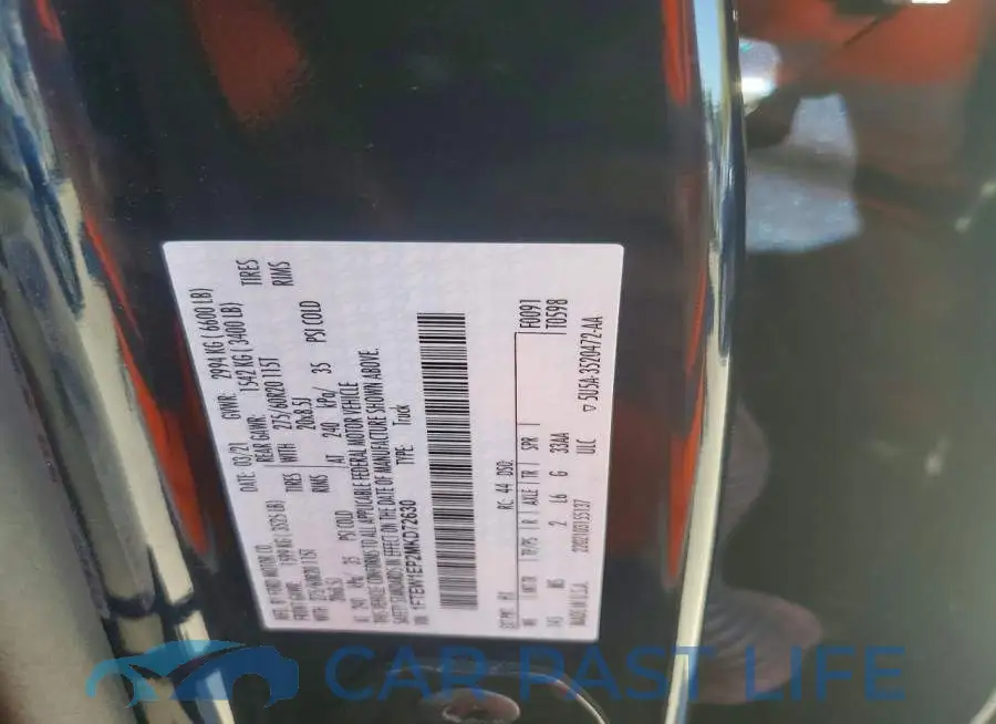 1FTEW1EP2MKD72630# 12
