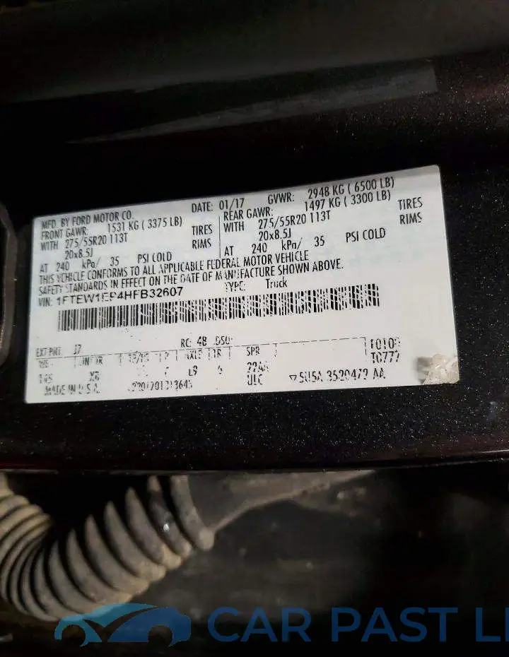 1FTEW1EP4HFB32607# 13