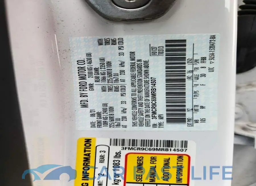 3FMCR9C69MRB14507# 14