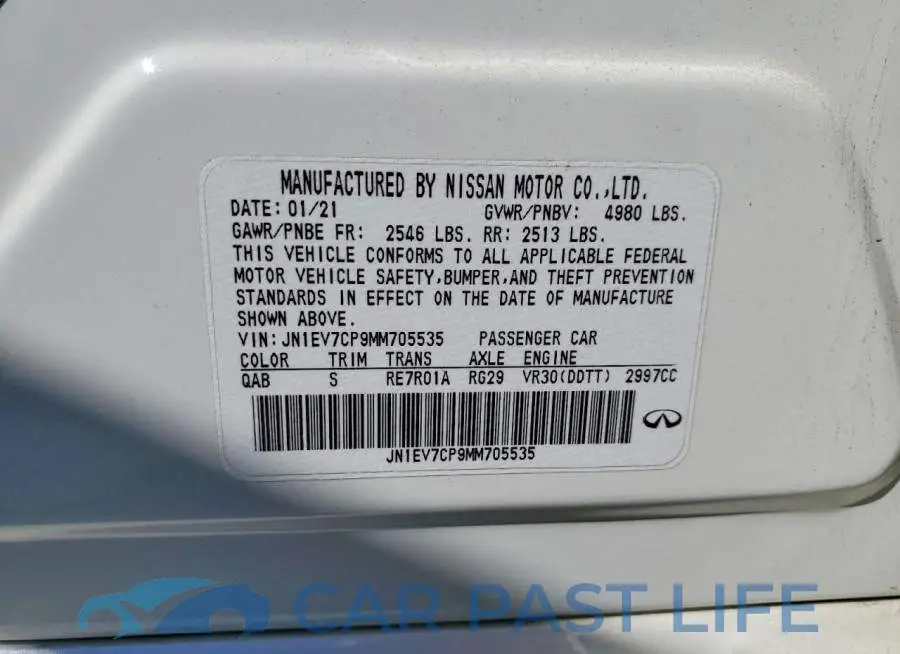 JN1EV7CP9MM705535# 12