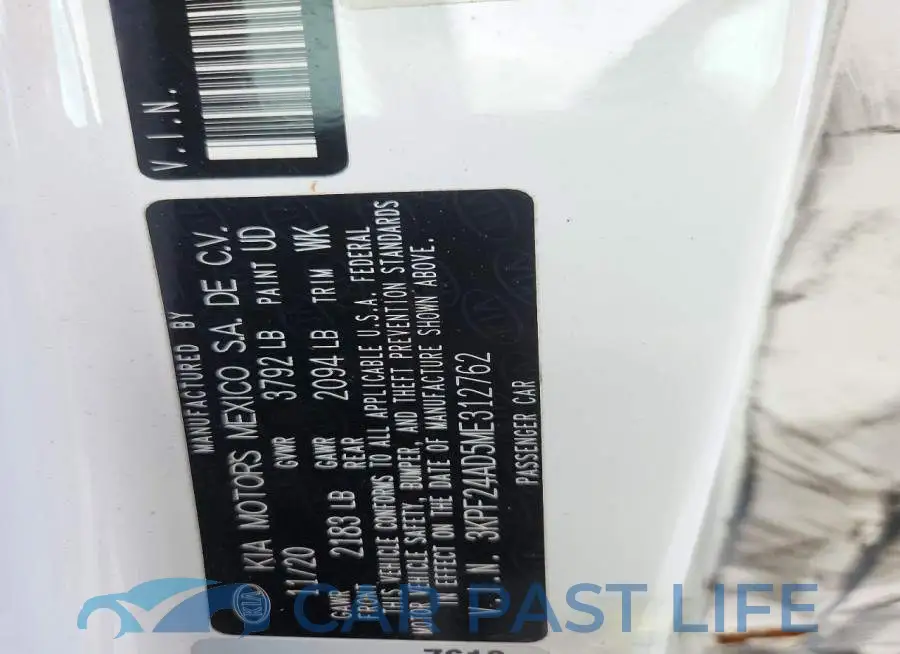 3KPF24AD5ME312762# 12