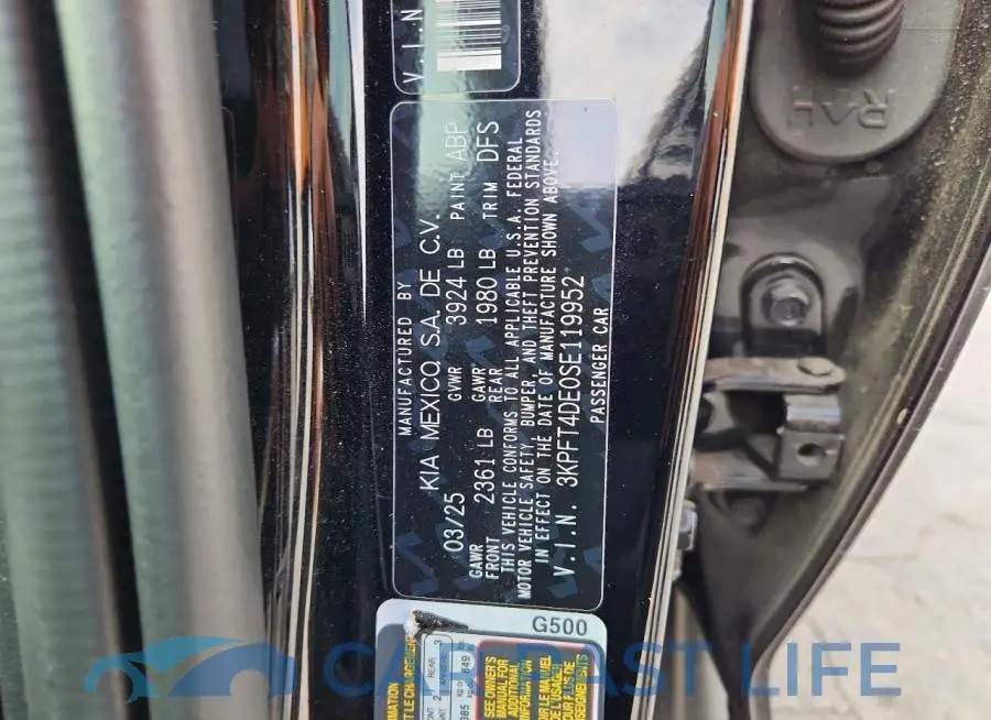 3KPFT4DE0SE119952# 13