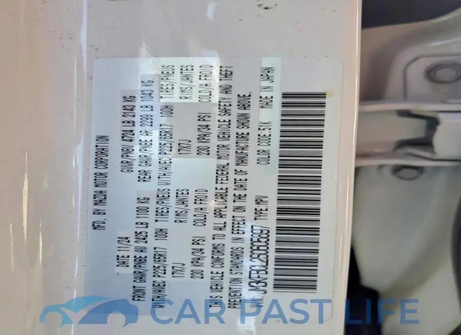 JM3KFBCL2S0605897# 14