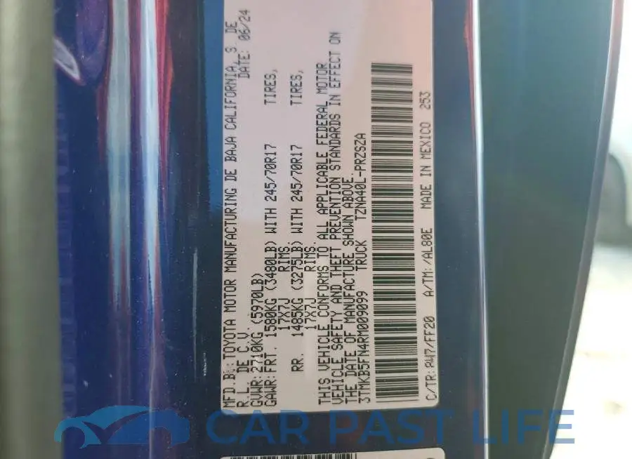 3TMKB5FN4RM009099# 12