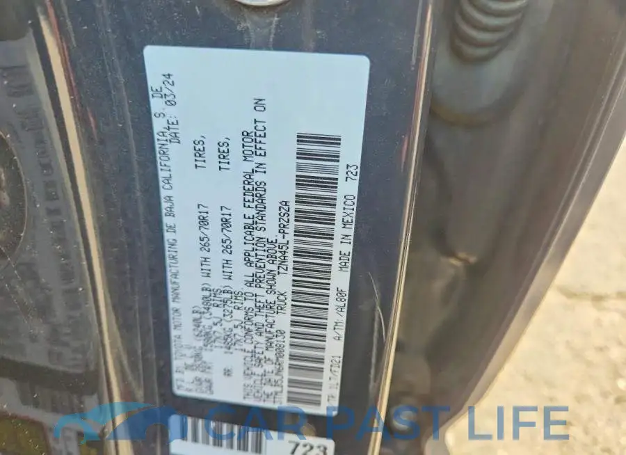 3TMLB5JN6RM008130# 12