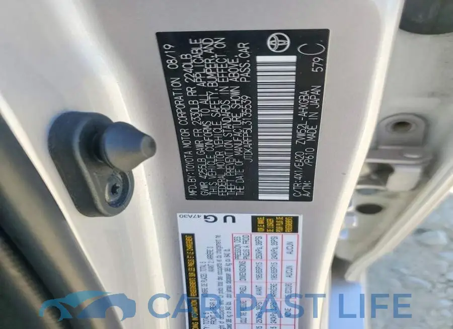 JTDKARFP5L3135539# 12