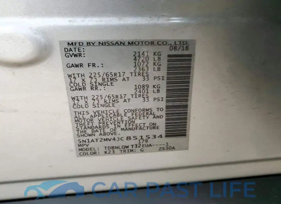 5N1AT2MV4JC851534# 14