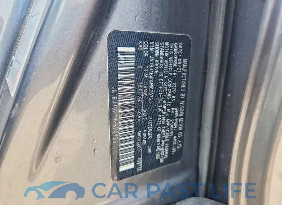 JN1BJ1BW1MW670756# 13