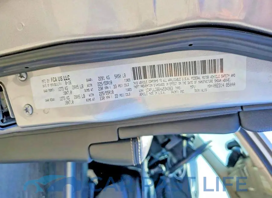 1C4PJLDB6HW534363# 13