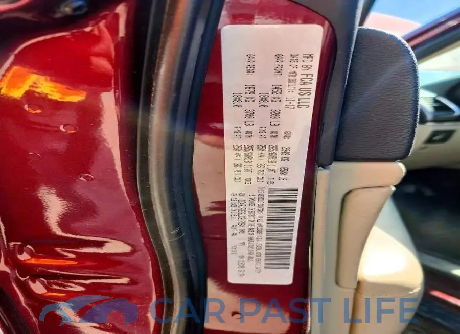 1C4RJFBG6JC217960# 12