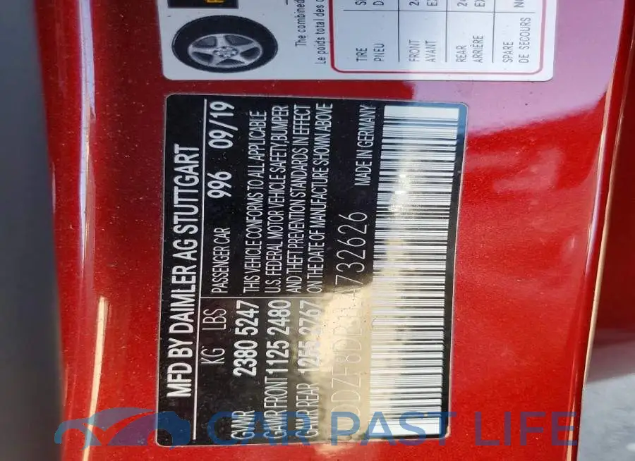 WDDZF8DB1LA732626# 12