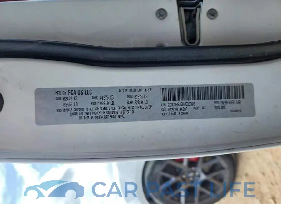 2C3CDXGJ6HH639309# 13