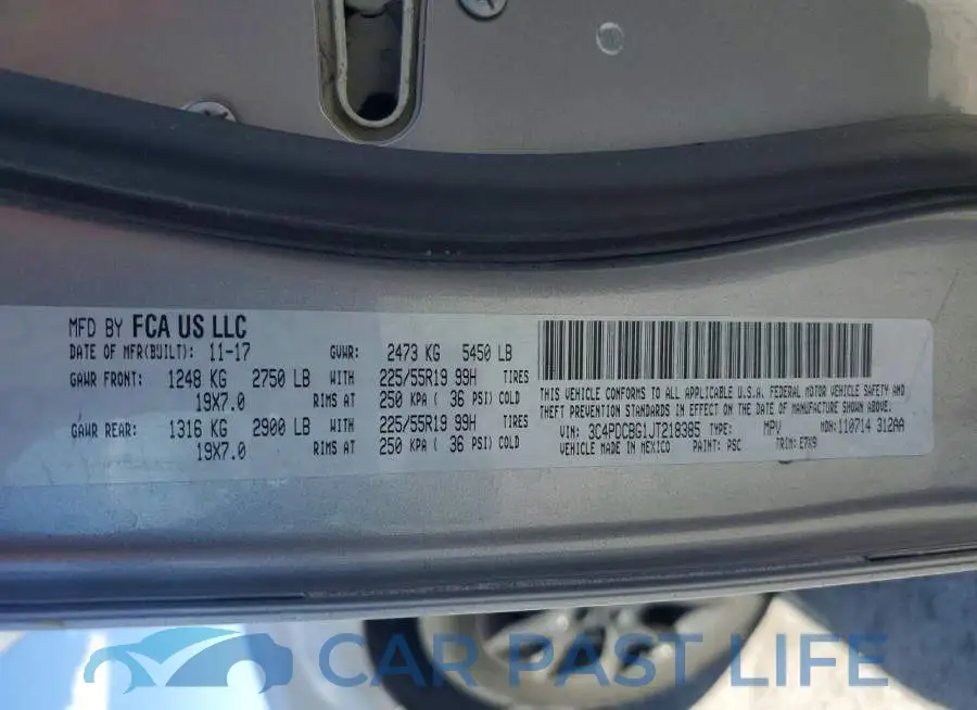 3C4PDCBG1JT218385# 13