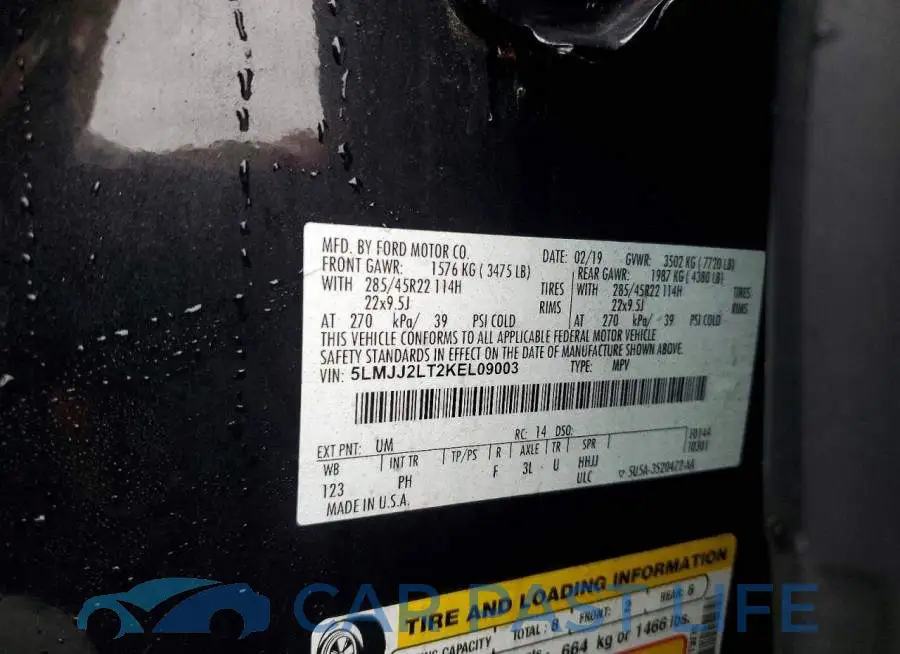 5LMJJ2LT2KEL09003# 13