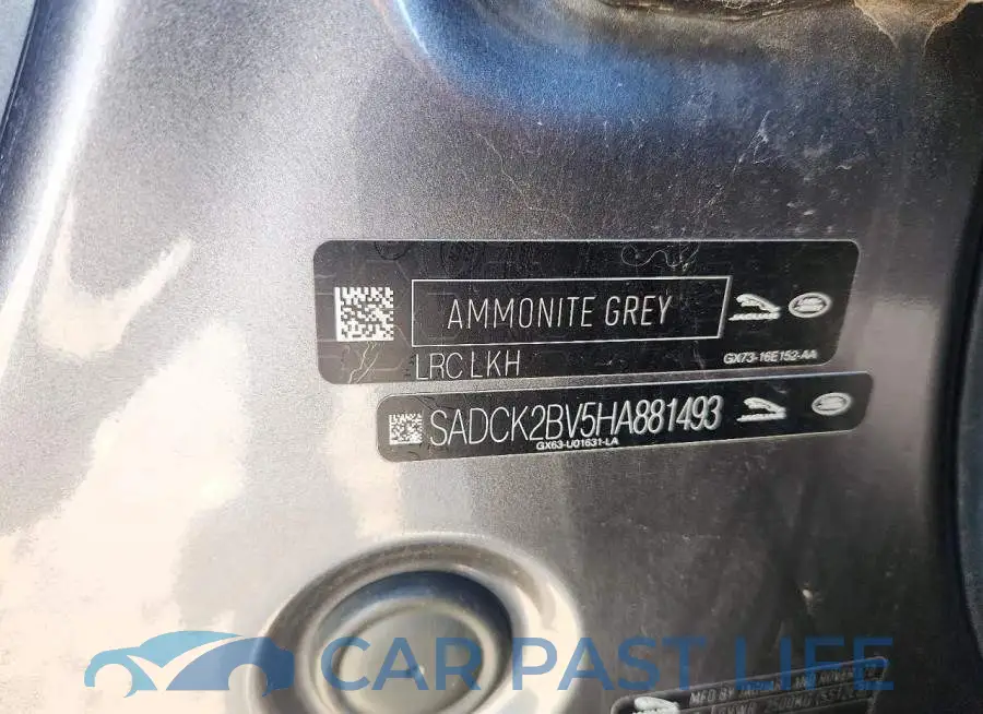SADCK2BV5HA881493# 12
