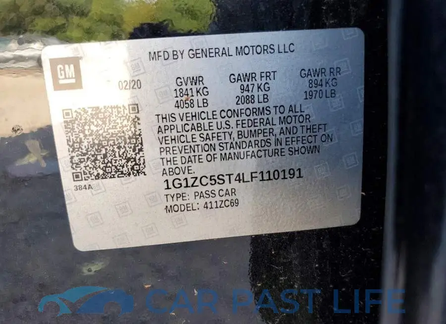 1G1ZC5ST4LF110191# 12